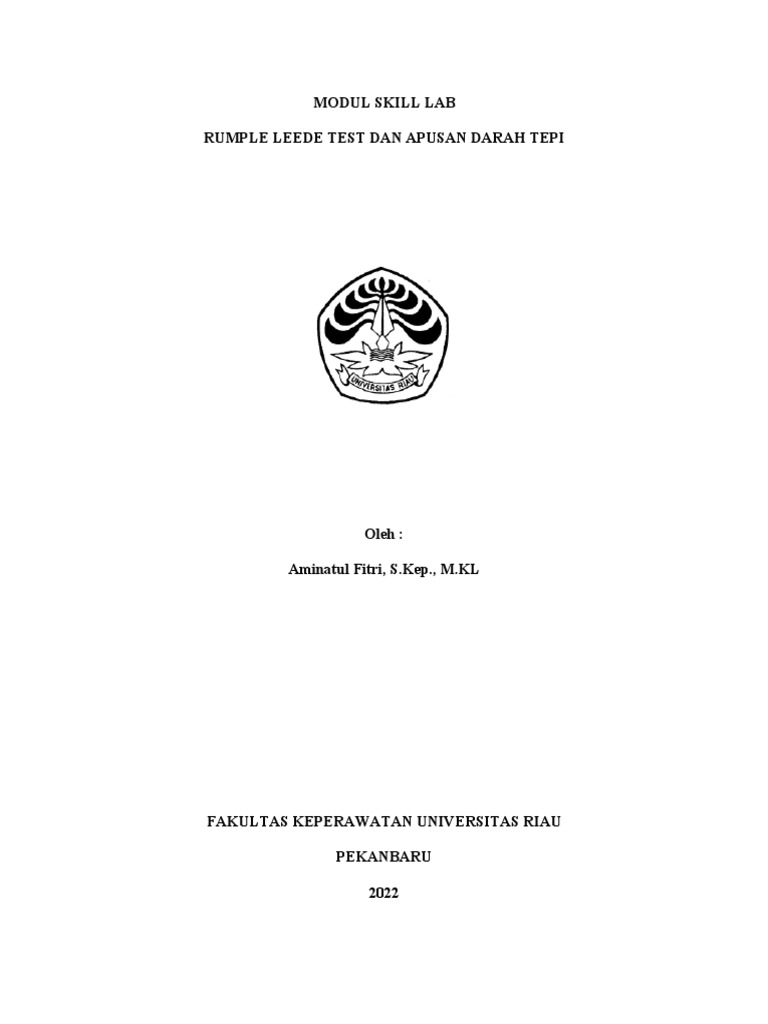Modul Rumple Leede Test Dan Apusan Darah Tepi | PDF