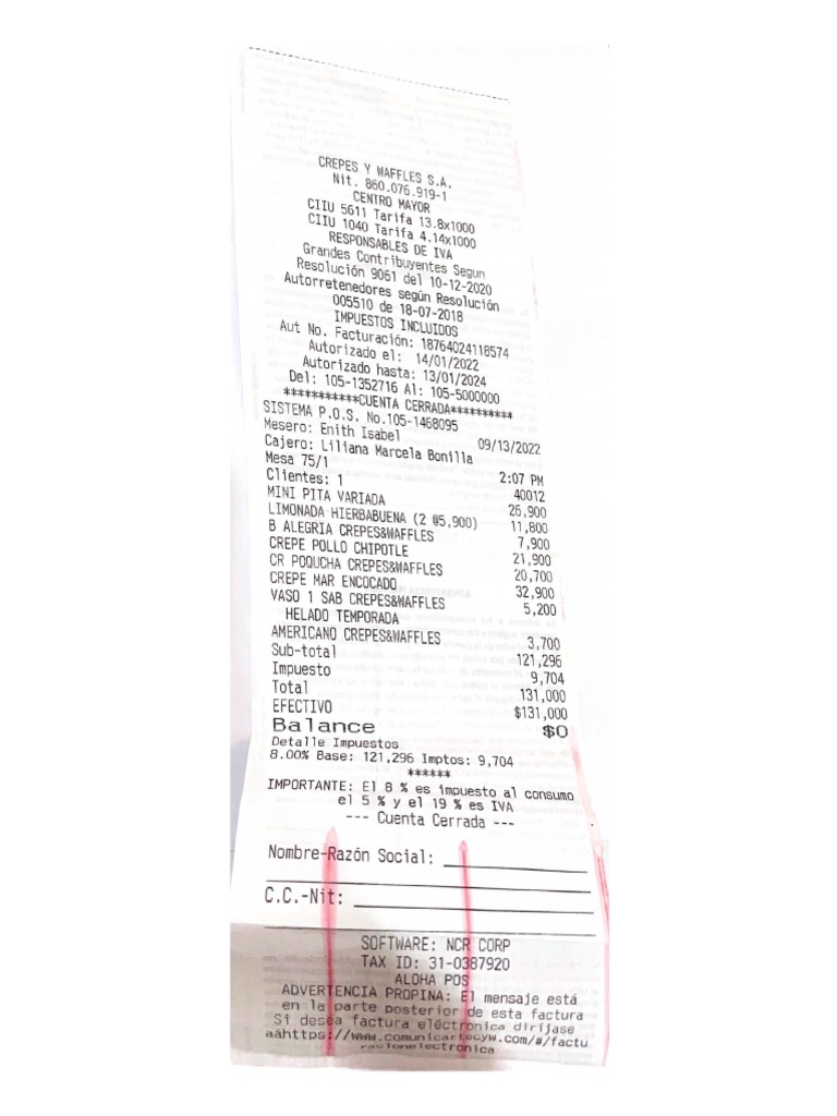 Crepes y Waffles S.A. PDF