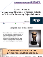 Primeras civilizaciones y Cercano Oriente