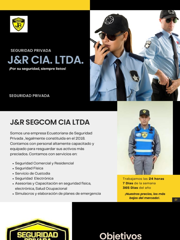Servicios de Seguridad Privada en Ecuador | PDF | Business