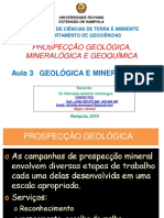 Aula-2 Prospeccao Geologica Mineralogica