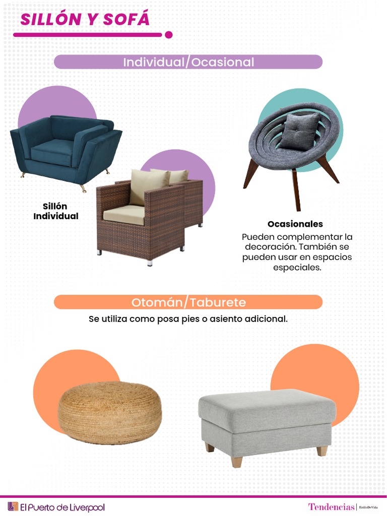 Sofás y sillones para cada espacio | PDF