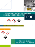 Penanggulangan Bahaya Gas Beracun Hidrogen Sulfida (H2S) : Quality For Professional