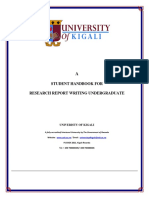Integrated Undergraduate Research Handbook Version 2020 by DR JB