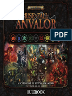 The Rise and Fall of Anvalor Rulebook