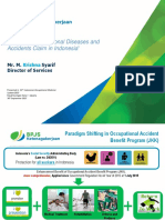 1 - Profile of Occupational Diseases and Accidents Claim in Indonesia