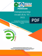 Panduan Entrepreneurship Award Vi - 2022