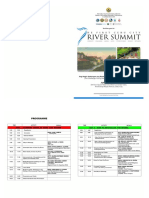 The First Cebu City River Summit Programme