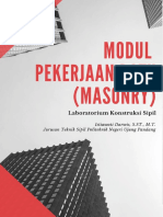 Modul Pekerjaan Batu (Mansory)