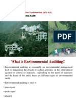 Environmental Audit Fundamentals (BTT-523