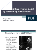 Sullivan's Interpersonal Model of Personality Development