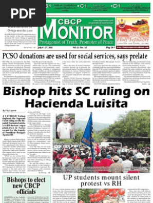 Cbcp Monitor Vol15 N14 Pope Benedict Xvi Catholic Church