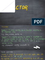 Vector Notes