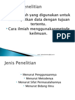 jenis penelitian