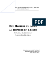 Antonio Del Río - Del Hombre en Adán Al Hombre en Cristo