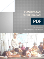 Pemeriksaan Pendengaran