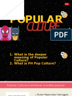 The many meanings of popular culture