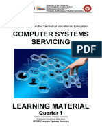 Computer Systems Servicing: Learning Material