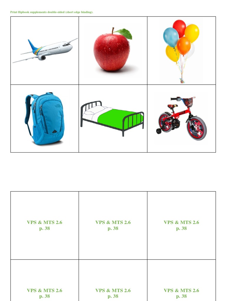 VBMAPP Flipbook Supplements PDF