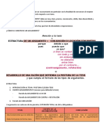 TEXTO ARGUMENTATIVO