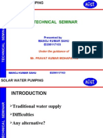 Solar Water Pumping