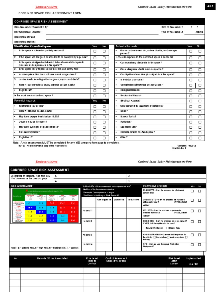 Risk Assessment Guide 1 Pdf Hazards Risk