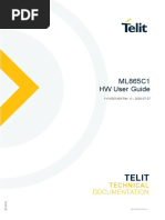 Telit ML865C1 Hardware User Guide r4