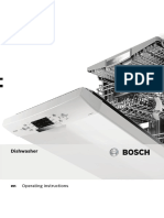 Operating instructions for JTIXBTIFS dishwasher