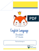 English Language Booklet - 2nd Grade - 2020