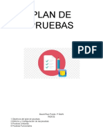Plan de Pruebas Software