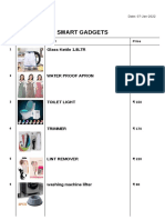 Woniry Smart Gadgets: Glass Kettle 1.8LTR
