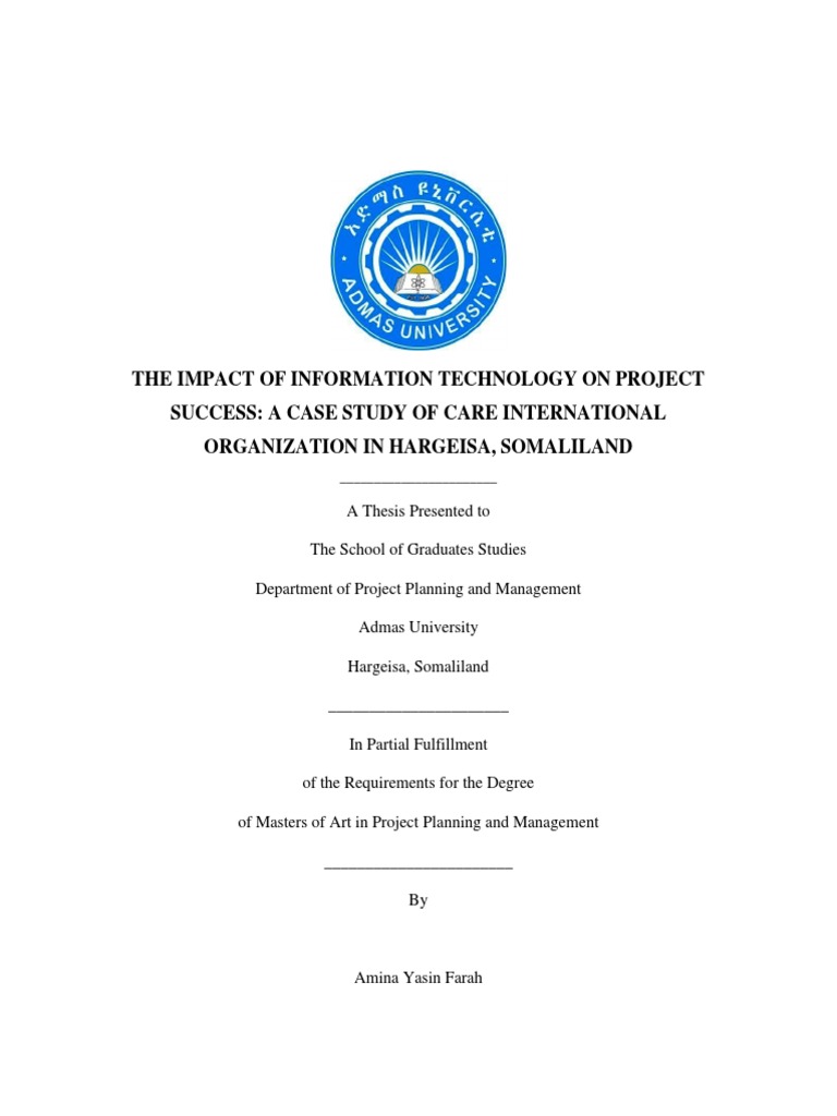 The Impact of Information Technology On | PDF | Project Management ...