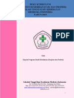 Buku Kurikulum Program Studi Kebidanan (S1 Dan Profesi) Sekolah Tinggi Ilmu Kesehatan Medistra Indonesia TAHUN 2019