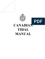 Canadian Tidal Manual