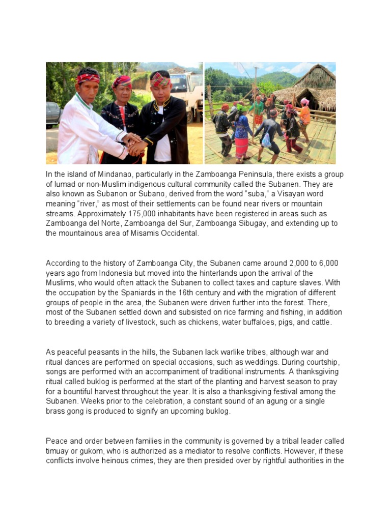 In The Island of Mindanao | PDF | Ethnicity | Ethnic Groups