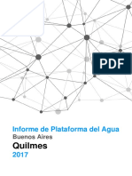 Acceso Al Agua Perfil 2017 Quilmes Municipio