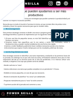 Estrategias+Productividad +PDF+Editable