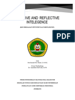 INTUITIVE AND REFLECTIVE INTELEGENCE (Mochamad Nur Hasan 211010)