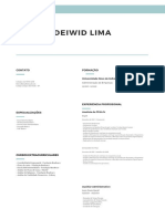 Perfil profissional de Deiwid Lima em administração e finanças