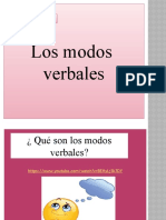 Los Modos Verbales