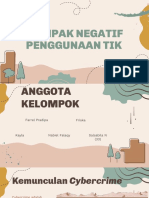 Informatika Dampak Negatif