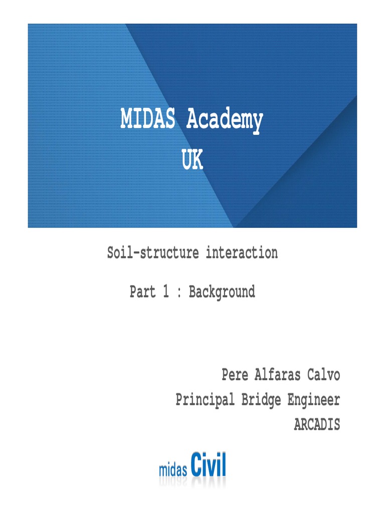 SSI MIDAS inar Part 1 Rev1 PDF Young's Modulus Thermal