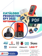 Catálogo EPY Electrónica Septiembre 2022