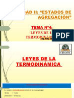 Tema Nº4 - Leyes de La Termodinamica