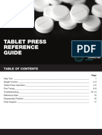 Fette Tablet Press Guide