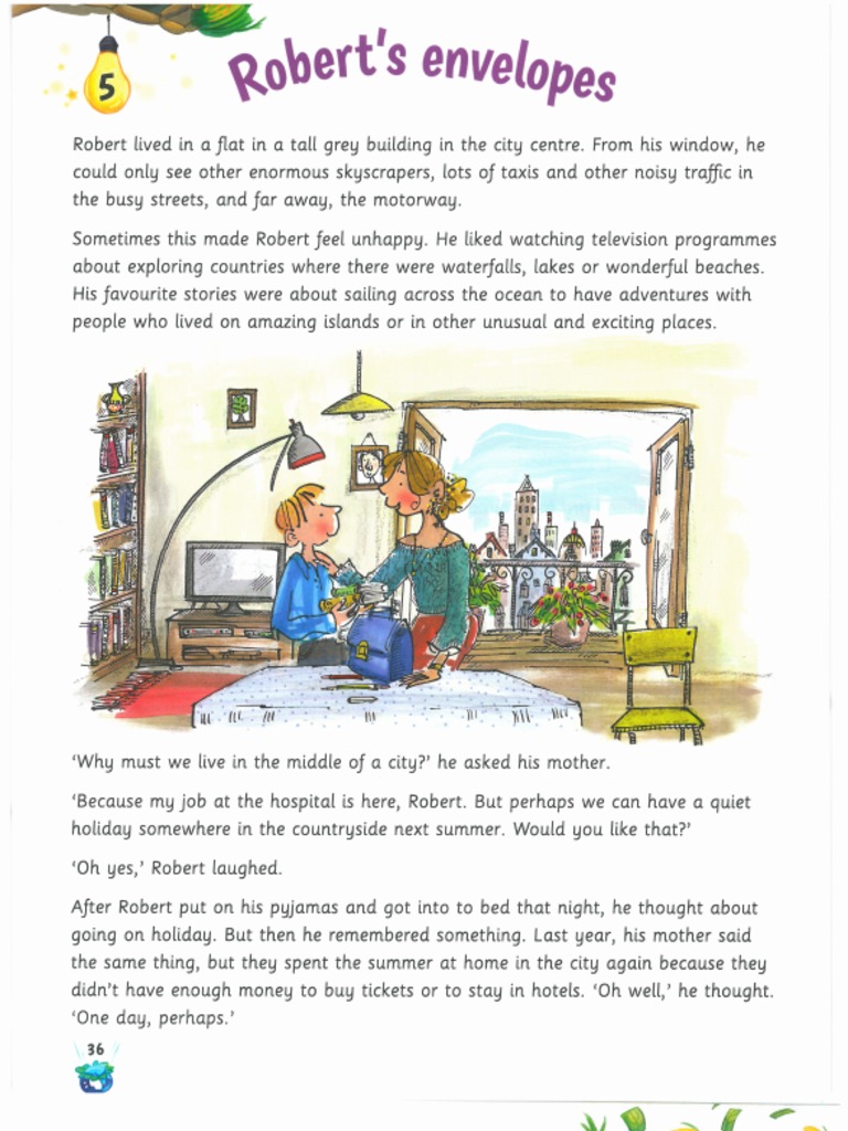 English Storyfun Robert - S Envelopes From Page 36 To 43 | PDF