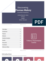 Free Thesis PowerPoint Template