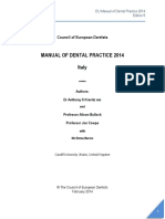 Manual of Dental Practice - Italy