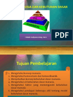 Konsep Manusia Dan Kebutuhan Dasar