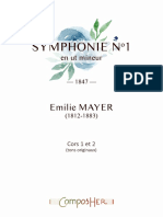 MAYER Symphonie No. 1 - Cors 1 Et 2 - 19092022